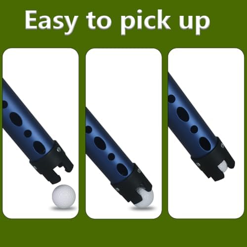 Golf Ball Retriever, Aluminum Golf Ball Picker Upper Tube - Image 3