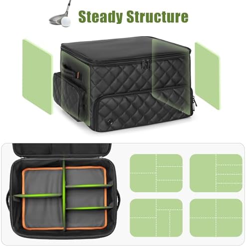 PGmoon 2 Layer Golf Trunk Organizer, Golf Car Storage Organizer - Image 4
