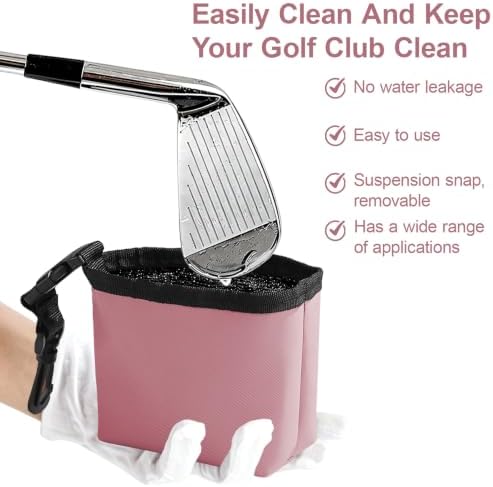 Golf Club Cleaner Bag, Portable Golf Club Washer Pouch - Image 3