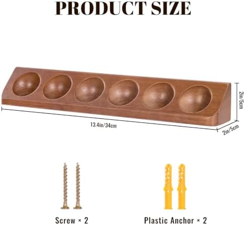 1-Pack Wooden Golf Ball Display Case & Holder - Image 3