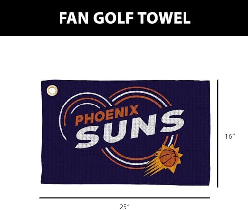 Northwest NBA Golf Towel – Official Licensed Microfiber Waffle Fabric, - Image 5