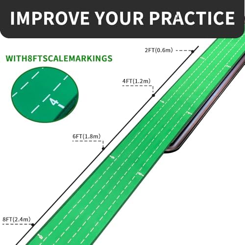 Crestgolf Golf Putting Mat, Automatic Ball Return - Image 5