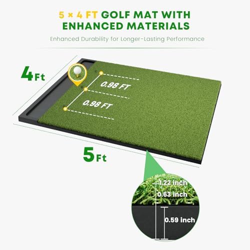 Integrated Golf Hitting Mat - Image 5