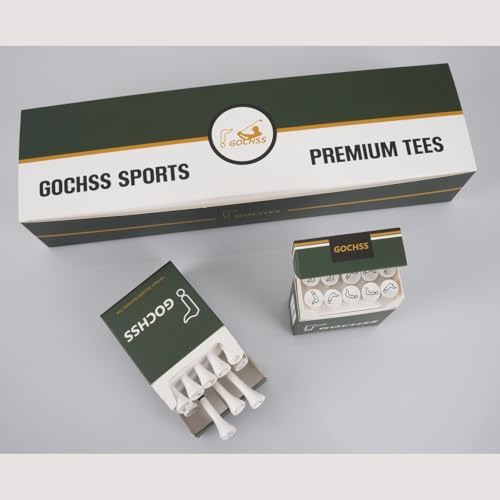 Premium Bamboo Golf Tees by GOCHSS
