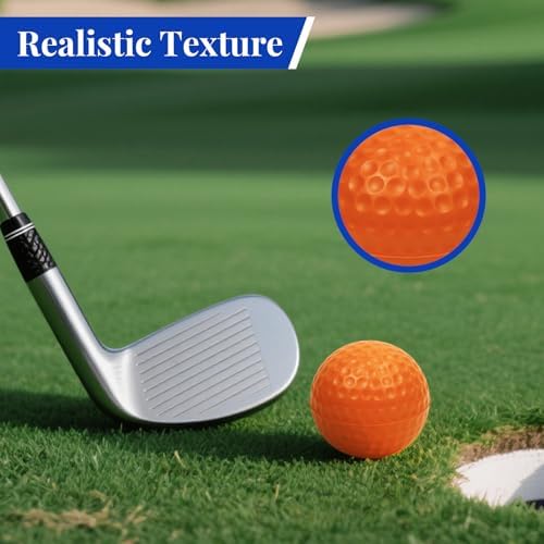 20 Pack Practice Golf Balls, 41mm Foam Golf Balls, Limited Flight Design - Image 4