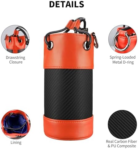 T-carbon Golf Valuables Ball Pouch Holder - Image 3