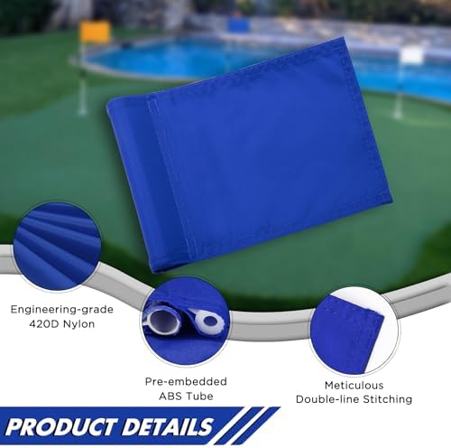KINGTOP Solid Mini Golf Flags - Image 2