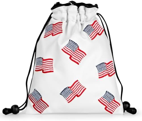 US Patriotism Golf Valuables Pouch Bag - Image 4