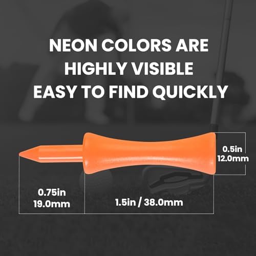 Amy Sport Castle Golf Tees Plastic 2 1/4 Inch - Image 2