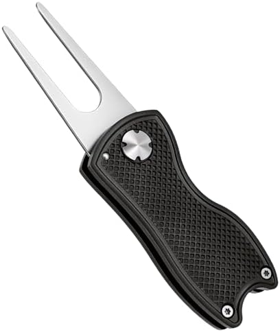 Golf Divot Repair Tool, Foldable Metal Tool by Unknown