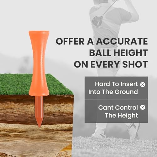 Amy Sport Castle Golf Tees Plastic 2 1/4 Inch - Image 4