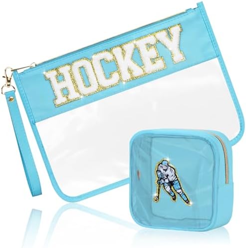 BuyCard 2 Pcs Hockey Gifts Makeup Bag by BuyCard