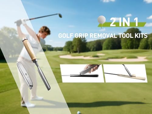 Golf Grip Tape Removal Tool Kit, Grip Remover Saver Perfect - Image 5