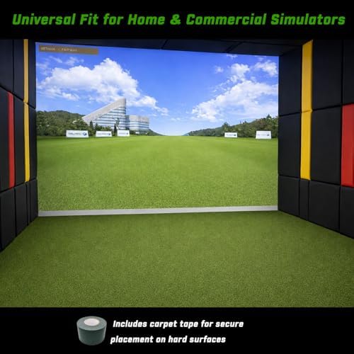 DCQ Golf Simulator Turf Flooring, Golf Mat - Image 4