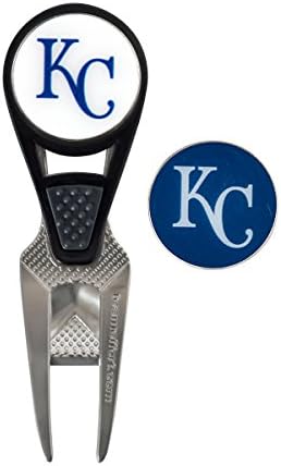 MLB CVX Ball Mark Repair Tool & 2 Ball Markers by TeamEffort