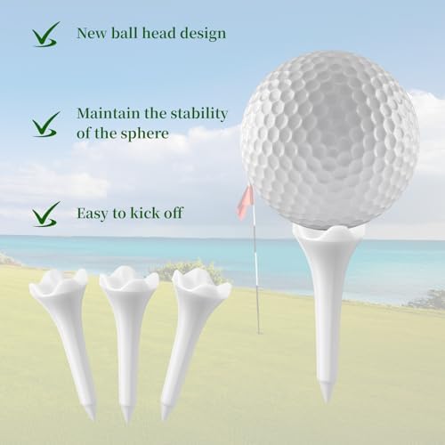 50PCS Plastic Golf Tees, 1-1/2‘’ Short Golf Tees - Image 4