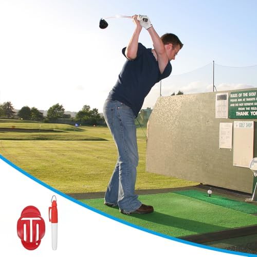 PATIKIL Golf Ball Line Marker Tool Golf Ball Alignment Marking Tool - Image 5