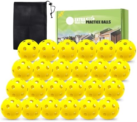 FINGER TEN Practice Golf Balls Limited Flight Training by FINGERTENSport