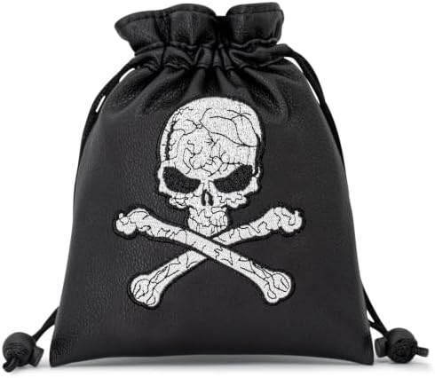 Skull Golf Valuables Pouch Bag - Image 7