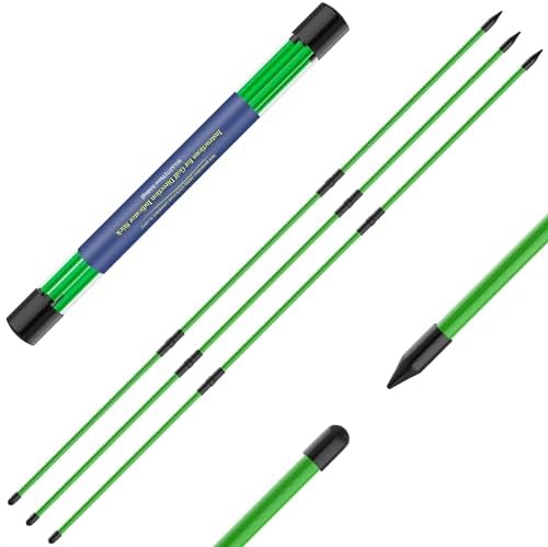 Seticek 2 Pack 48" Golf Alignment Sticks, by Seticek