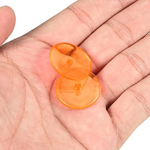 PATIKIL Golf Ball Marker, Pack Round Transparent Flat Position Mark Places - Image 4