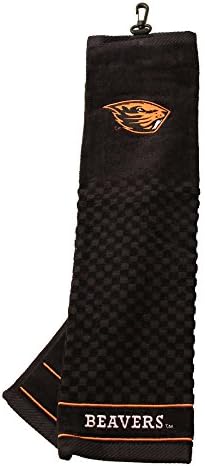 Team Golf NCAA Oregon State Beavers Embroidered Golf Towel Embroidered Golf by TeamGolf
