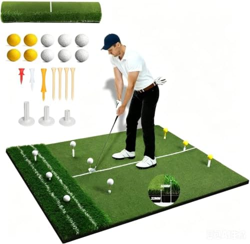 Golf Hitting Mat, Pratice Mat, Golf Mat by HOAXDLY