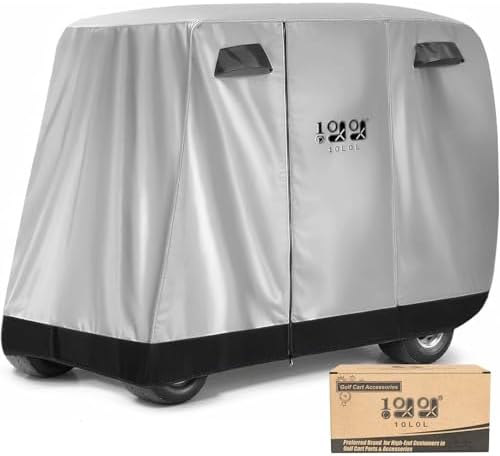 10L0L Universal 2-4 Passenger Golf Cart Cover by 10L0L