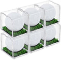 Tioncy 6 Pcs Golf Ball Display Case by Tioncy