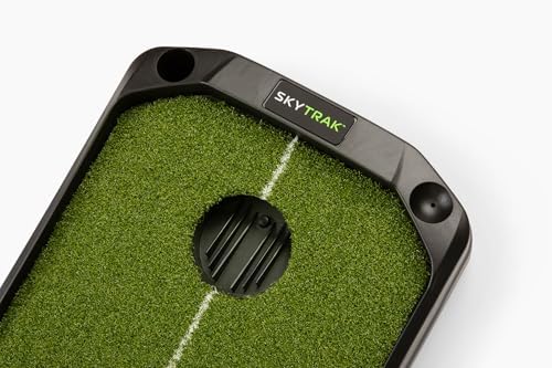 SkyTrak 9' Putting Mat with Ball Return – Indoor Golf Practice Green - Image 2