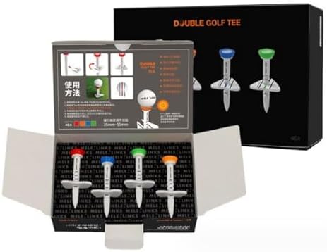 4Pcs Premium Silicone Golf Tees, Height Adjustable, Upgraded Big Head High - Image 2