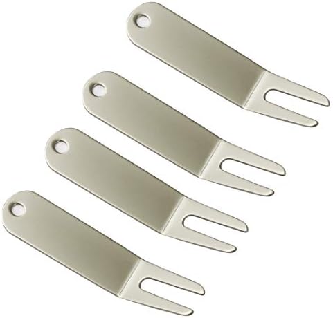 Metal Bending Golf Divot Repair Tool 4 Pack by GOLTERS