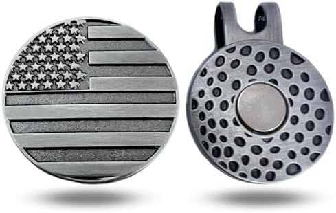 Full Metal Markers American Flag Magnetic Golf Ball Marker - Image 2