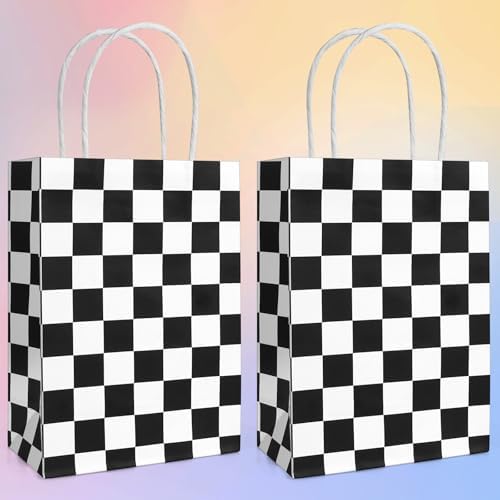 Hxezoc 12 Pieces Race Car Gift Bags - Image 3