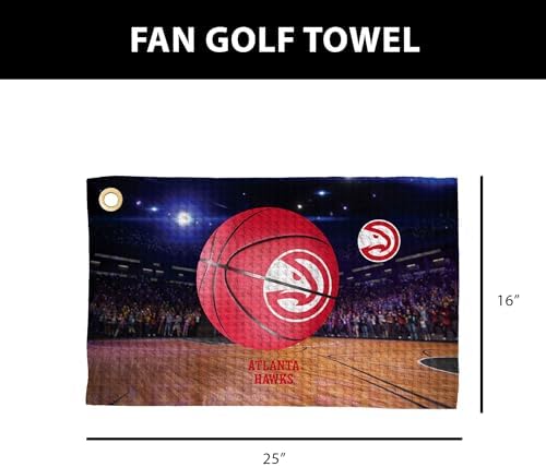 Northwest NBA Golf Towel – Official Licensed Microfiber Waffle Fabric, - Image 4