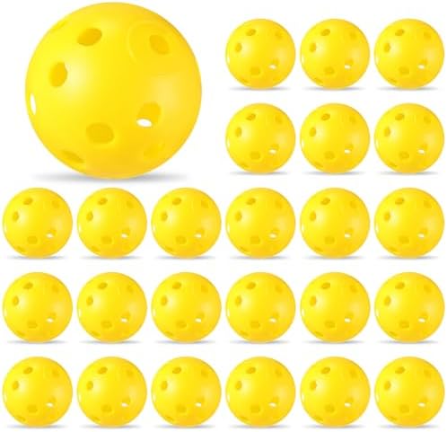 Lunmon 24 Pack Practice Golf Balls 42mm Plastic Golf Balls by Lunmon