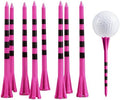 FINGER TEN Extra Long Golf Tees Plastic 4 or 5 Inch 50 Pack by FINGERTENSport