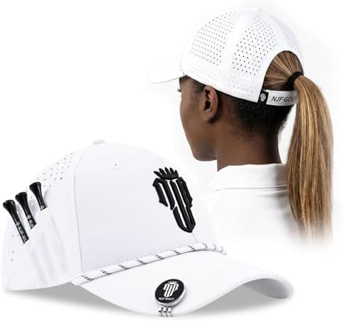NJF Golf Hat for Women, Breathable Golfing Cap by NJFGolf