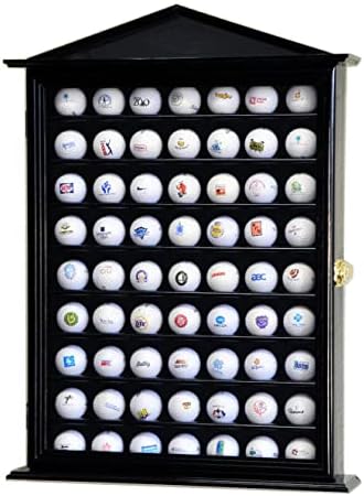 63 Golf Ball Designer Display Case Cabinet by SFDisplay