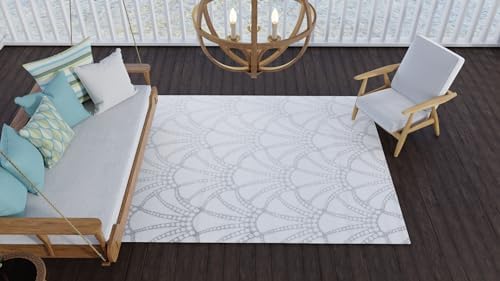 Mad Mats Outdoor Rug, Reversible Plastic Mat - Image 2