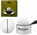 Aim Stripe, Golf Ball Alignment Tool, Full Metal, Training Aid by AlibiGolf