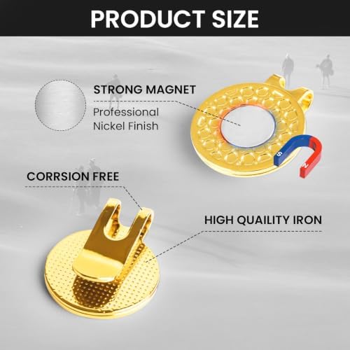 Amy Sport Magnet Golf Ball Marker Hat Clip Bulk 20/40 Pack - Image 3