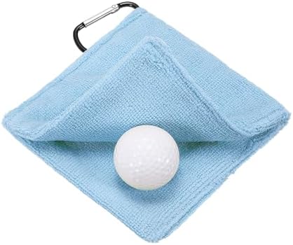 Small Microfiber Golf Towel, Pocket Golf Ball Towel by YELARXI
