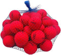 Golf Ball Planet Trufeel Matte Red Used Golf Balls 4A/Near Mint by GolfBallPlanet