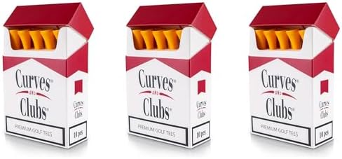 Curves and Clubs – Premium Golf Tees Cigarette Box | Funny Golf Tees by CurvesandClubs