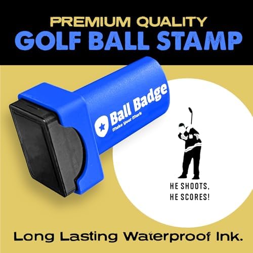 Ball Badge Golf Ball Stamp, Happy Series Self-Inking Ball Marker - Image 2