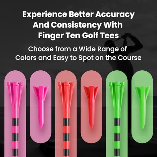 Amy Sport Unbreakable Plastic Golf Tees Long and Short Set - Image 6