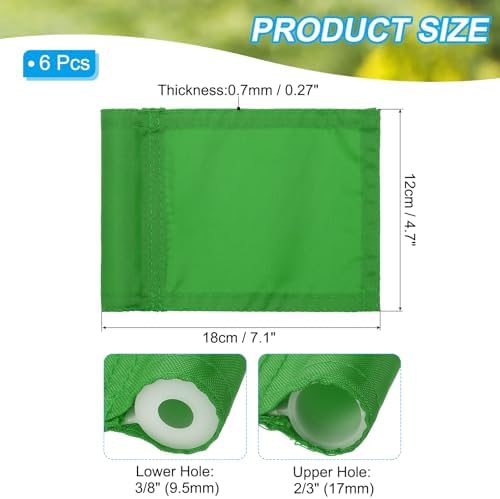 PATIKIL 7 x 5 Inch Golf Flag - Image 2