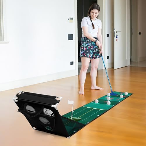 Losbenco Golf Putting Green, Indoor Putting Matt - Image 2