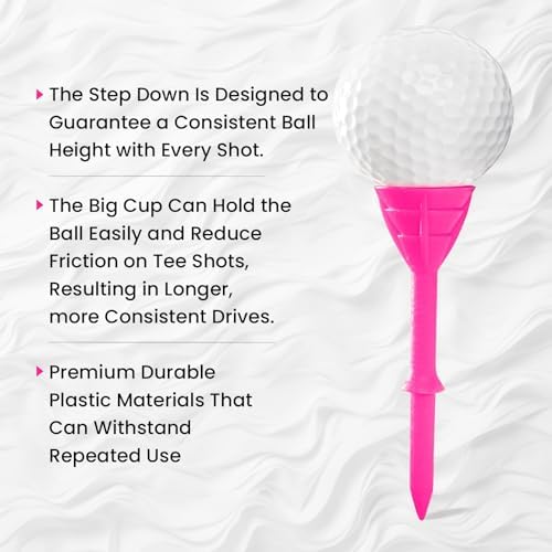 Amy Sport Unbreakable Golf Tees Plastic 3 1/4 inch - Image 4